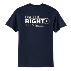 Port & Company Core Blend T-shirt (Navy) (Tall)